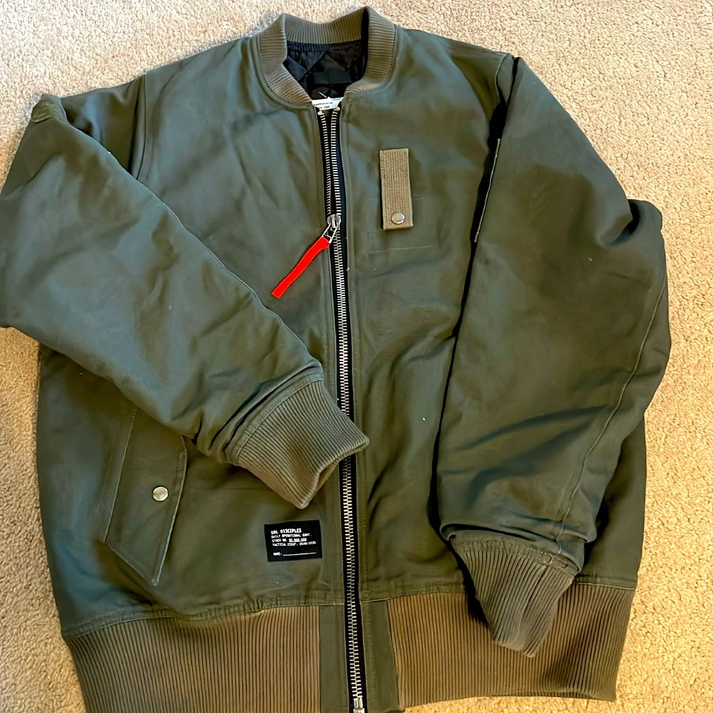 Exclusive Sol Disciples bomber jacket.